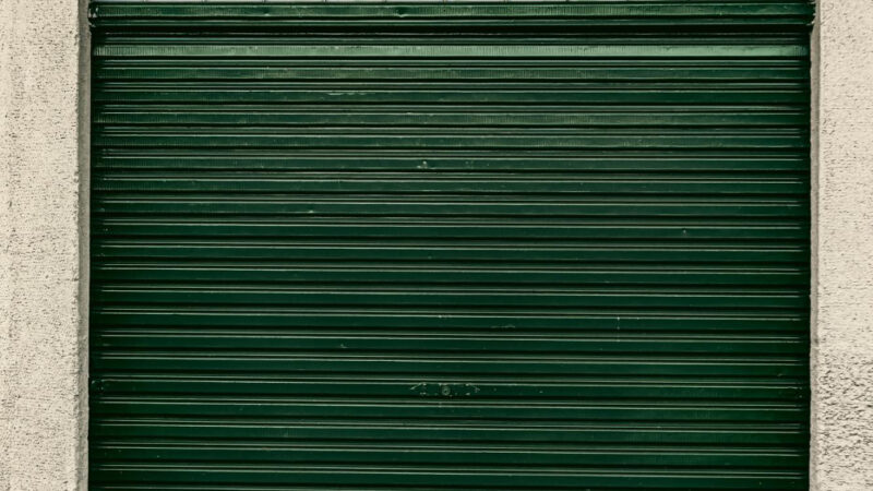 Cosa fare se la serranda del garage non si apre più?